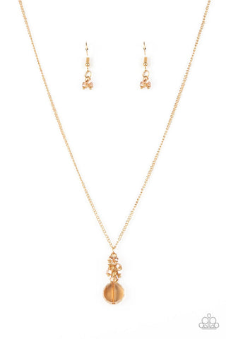 Clustered Candescence Gold Necklace