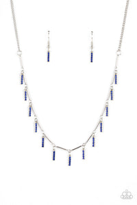 Metro Muse Blue Necklace