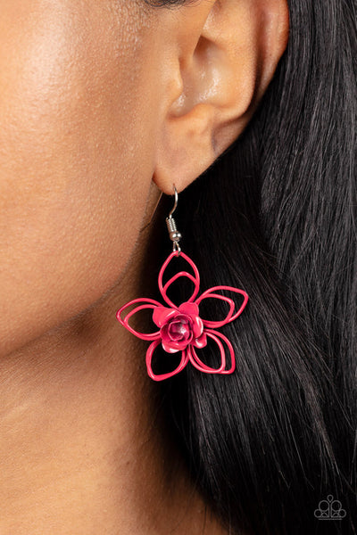 Botanical Bonanza Pink Earring