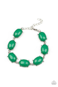 Confidently Colorful Green Bracelet