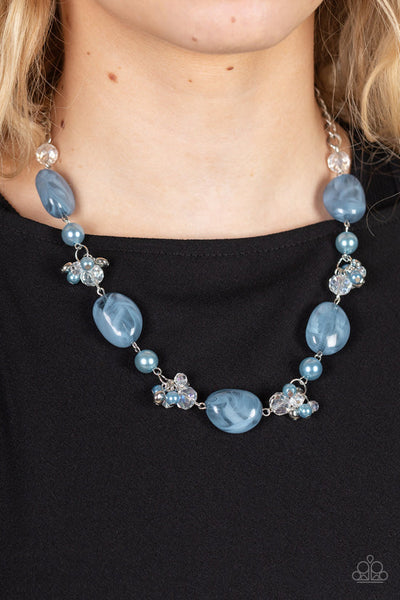 The Top TENACIOUS Blue Necklace