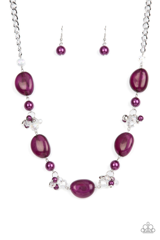 The Top TENACIOUS Purple Necklace