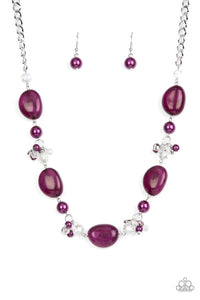 The Top TENACIOUS Purple Necklace