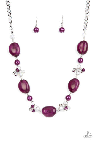 The Top TENACIOUS Purple Necklace