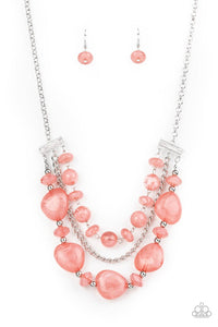 Oceanside Service Pink Necklace