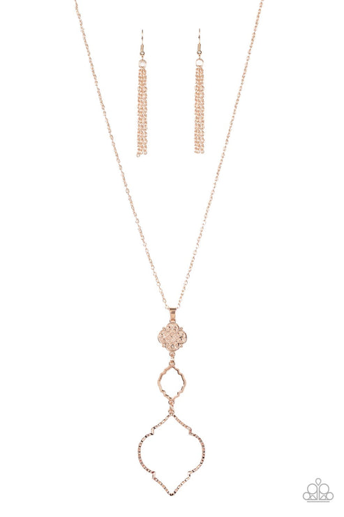 Marrakesh Mystery Rose Gold Necklace