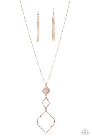 Marrakesh Mystery Rose Gold Necklace