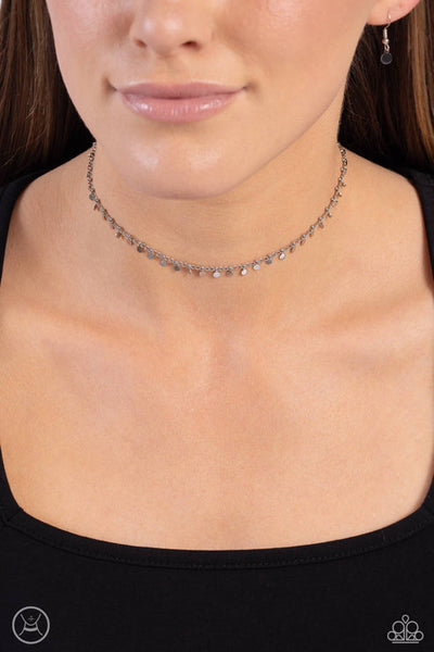 Spotlight Spunk Silver Choker