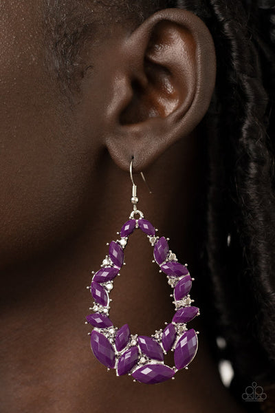 Tenacious Treasure Purple Earring