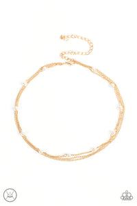 Daintily Dapper Gold Choker