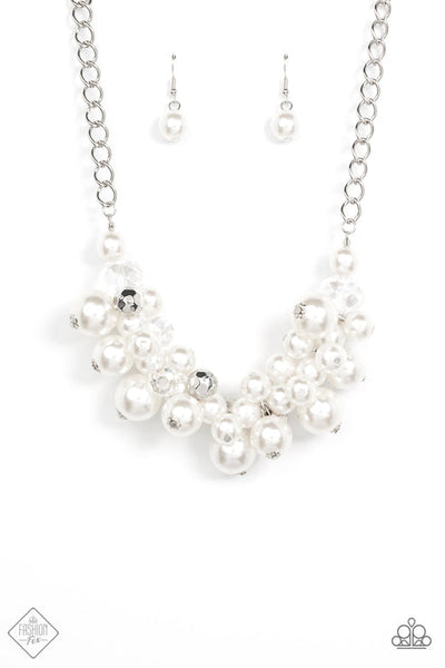 Romantically Reminiscent White Necklace