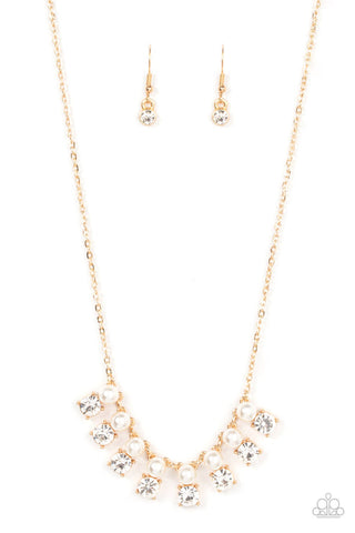 Dashingly Duchess Gold Necklace