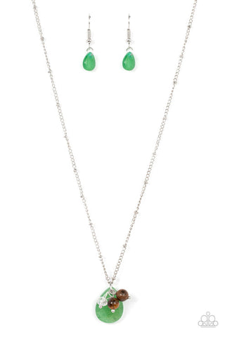 Cherokee Canyon Green Necklace