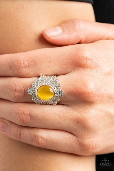 Delightfully Dreamy Yellow Ring