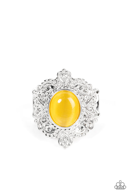 Delightfully Dreamy Yellow Ring