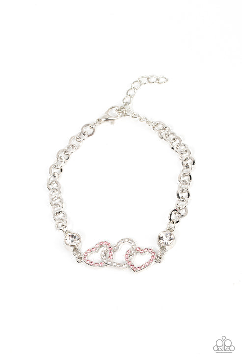 Desirable Dazzle Pink Bracelet