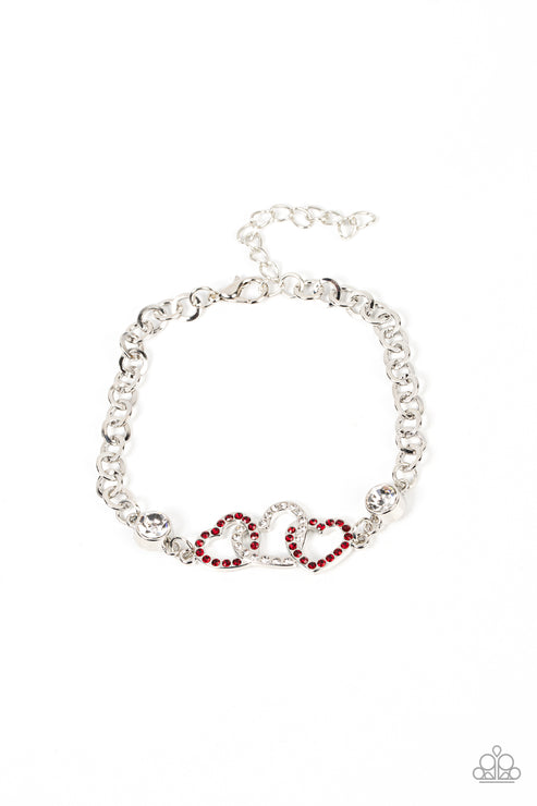 Desirable Dazzle Red Bracelet