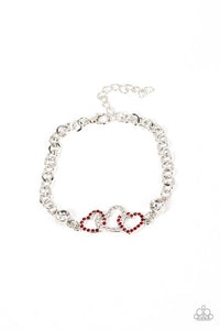 Desirable Dazzle Red Bracelet