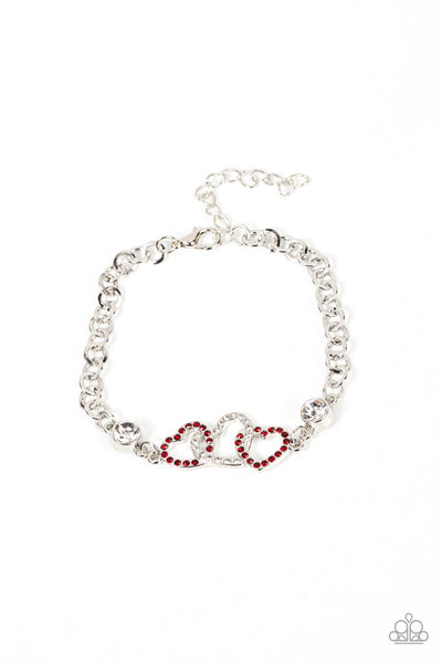 Desirable Dazzle Red Bracelet