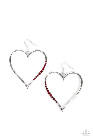 Bewitched Kiss Red Earring