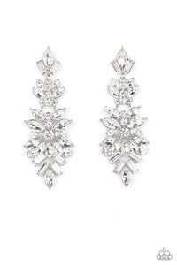 Frozen Fairytale White Post Earring