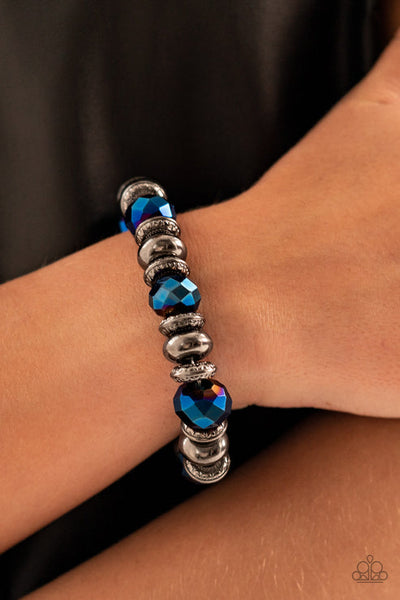 Power Pose Blue Bracelet