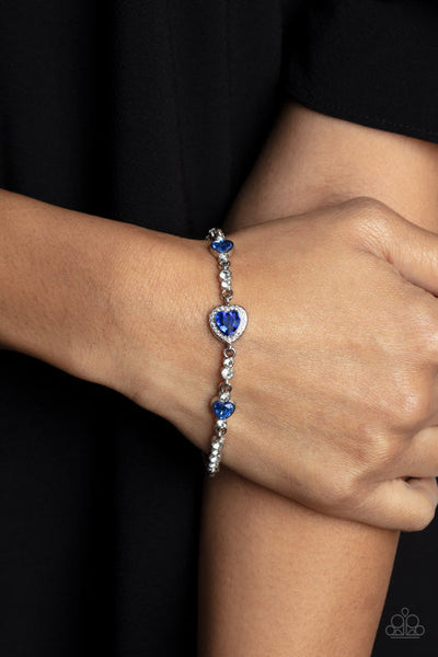 Amor Actually Blue Bracelet