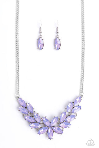 Ethereal Efferlorescence Purple Necklace