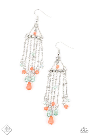 Marina Breeze Orange Earring