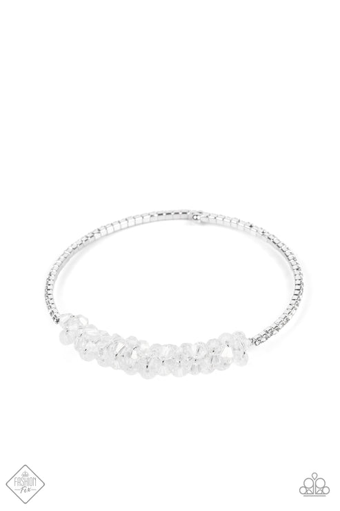 BAUBLY Perdonality White Bracelet
