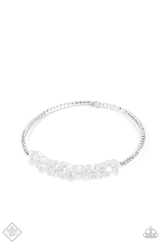 BAUBLY Perdonality White Bracelet