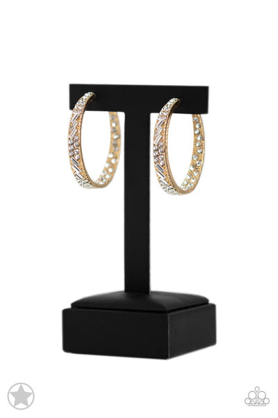 GLITZY By Association Gold Hoop Earring