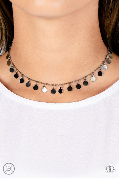 Champagne Catwalk Black Choker