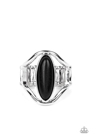 Spartan Stone Black Ring