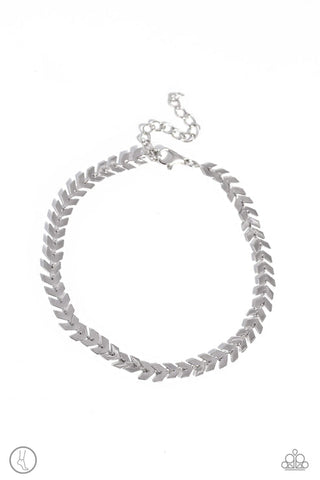 Point In Time Silver Anklet