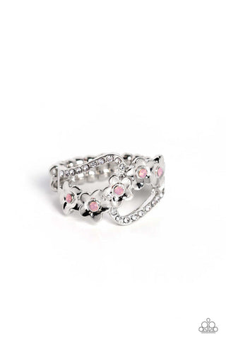 Captivating Corsage Pink Ring