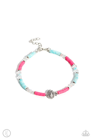 Carefree Coral Pink Anklet