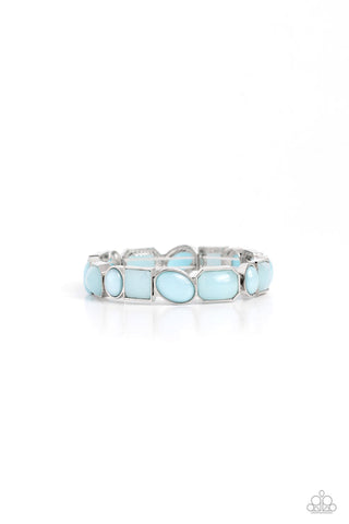 Giving Geometrics Blue Bracelet