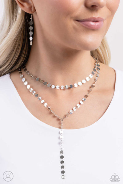 Reeling In Radiance Silver Choker