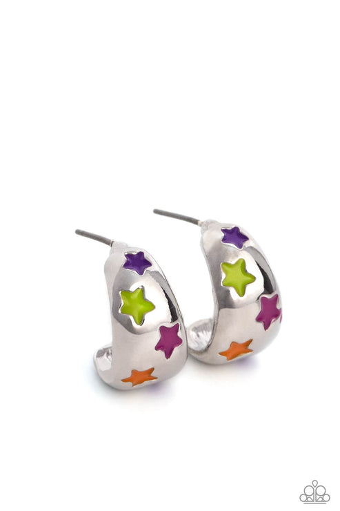 SCOUTING Stars Multi Hoop Earring