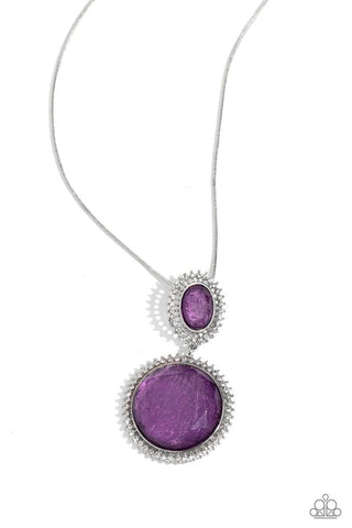 Castle Cadenza Purple Necklace