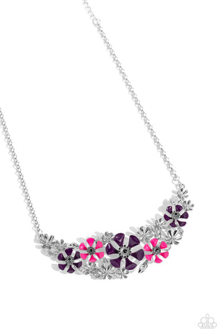 Blooming Practice Purple Necklace