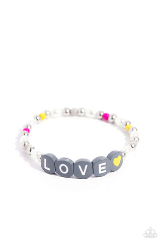 Love Language Silver Bracelet