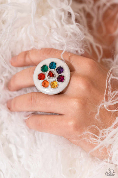 Captivating Centerpiece Multi Ring