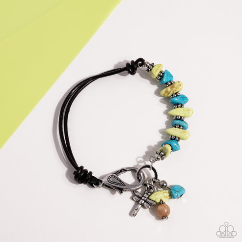 Daring Dragonfly Green Bracelet