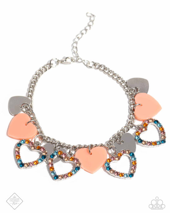 HEART Time Orange Bracelet