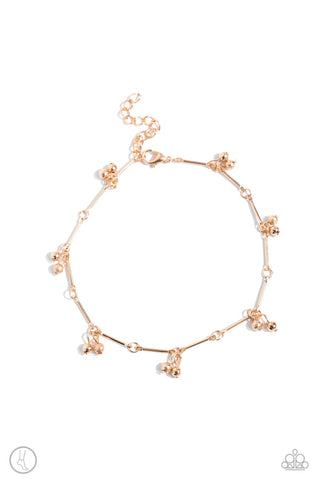 A SMILE A Minute Gold Anklet