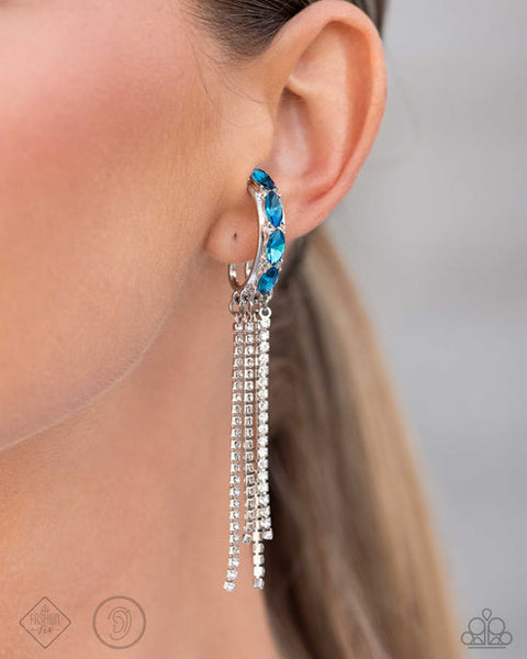 Feminine Fascination Blue Earring