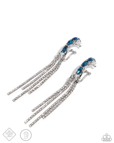 Feminine Fascination Blue Earring