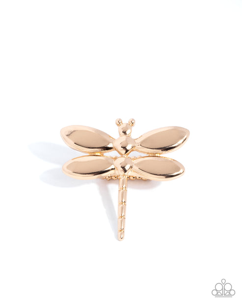 Durable Dragonfly Gold Ring